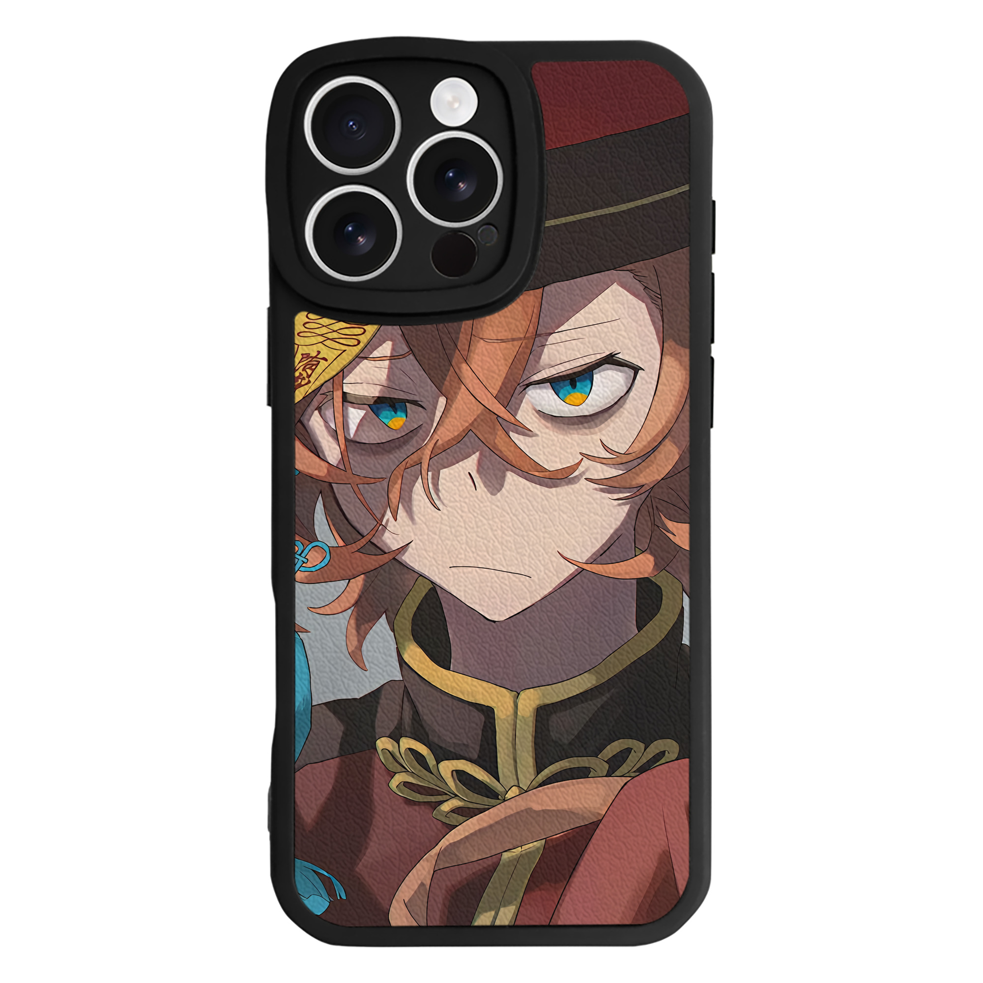 （画像用） 文豪ストレイドッグス Bungo Stray Dogs 【iPhone 16シリーズ対応】シリコンスマホケース（レザー調） 材質：シリコン